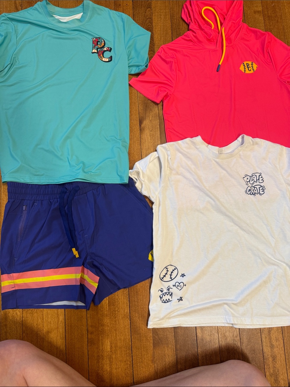 Boys plate-crate apparel bundle
